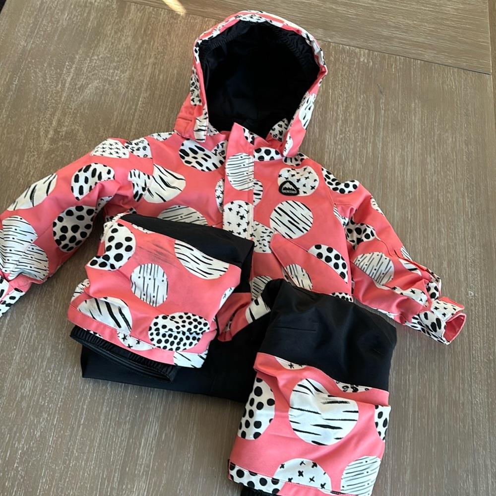 Burton girls snow suit